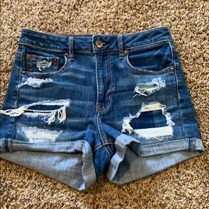 American eagle denim shorts